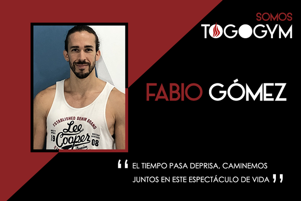 Conoce a Fabio Gómez, instructor de ToGoGym